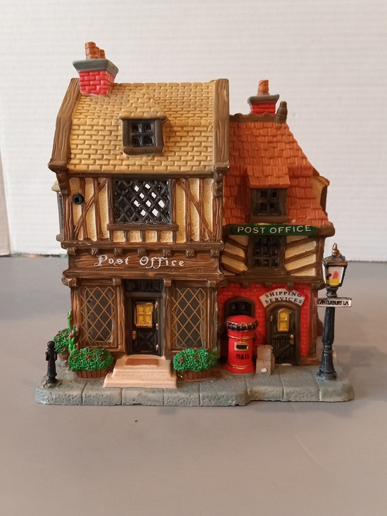 Lemax Other - Lemax 2006 Tudor Post Office Ceramic No Light Included